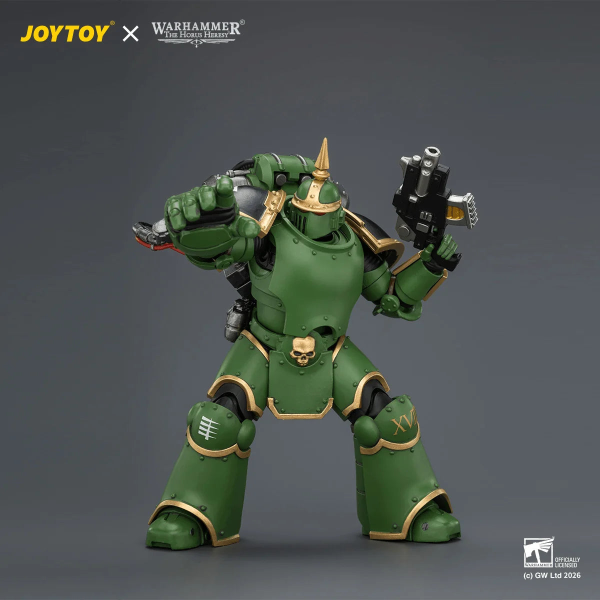 Salamanders MK III Tactical Legionary with Plasma Pistol and Bolt Pistol