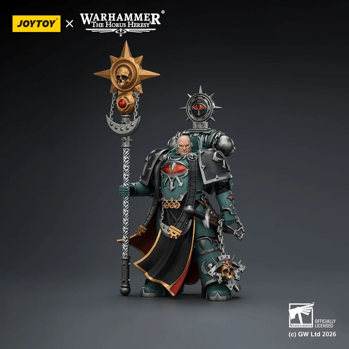 Sons of Horus Dark Emissary Consul with Staff of Dark Authority