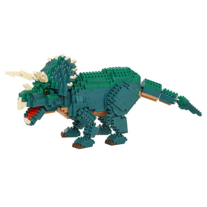 Kawada nanoblock Dinosaur Deluxe Edition Triceratops Model