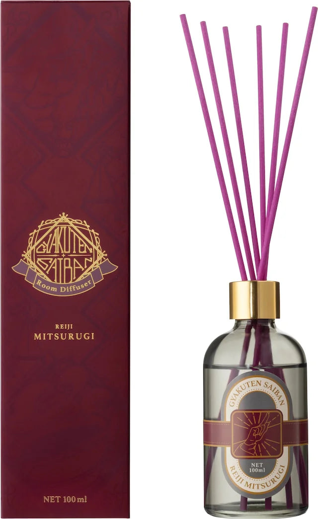 "Ace Attorney" Reed Diffuser Miles Edgeworth Motif - Scent inspired by the Senior Prosecutor's Office, 1202