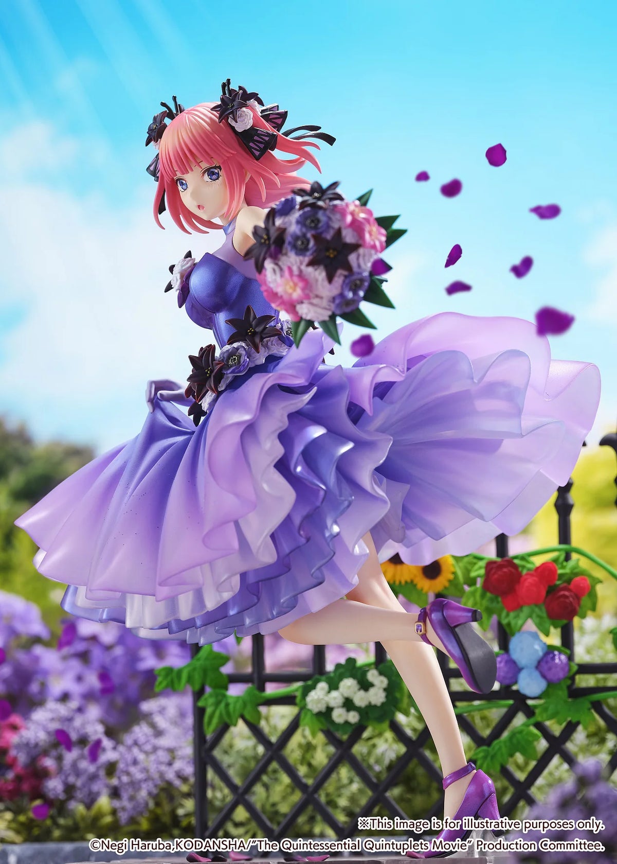 eStream Nino Nakano Floral Dress Scale Figure