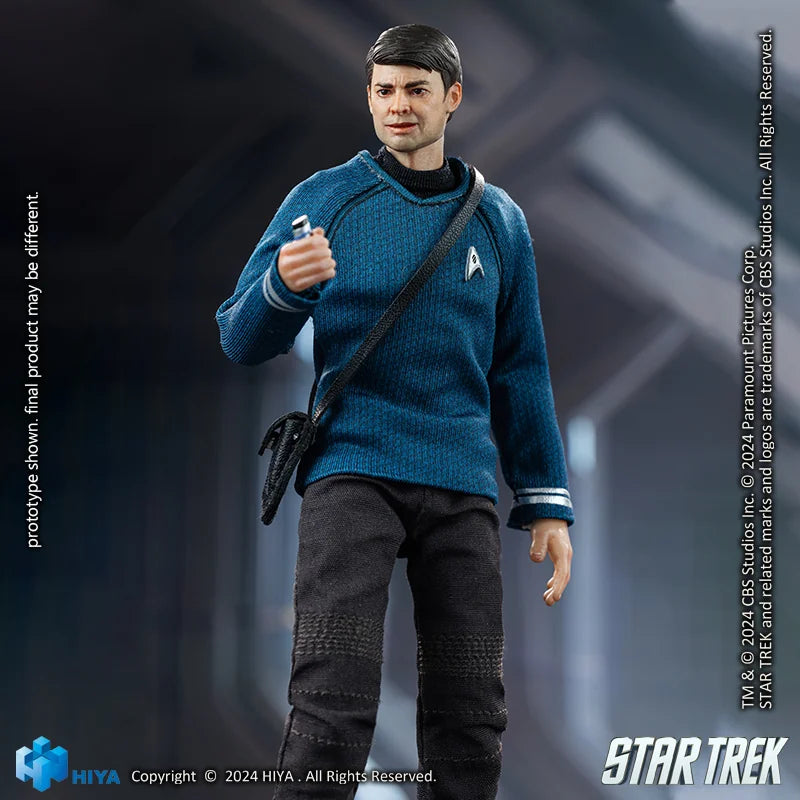 HIYA TOYS Exquisite Super Series 1/12 Dr. McCoy Action Figure Star Trek 2009
