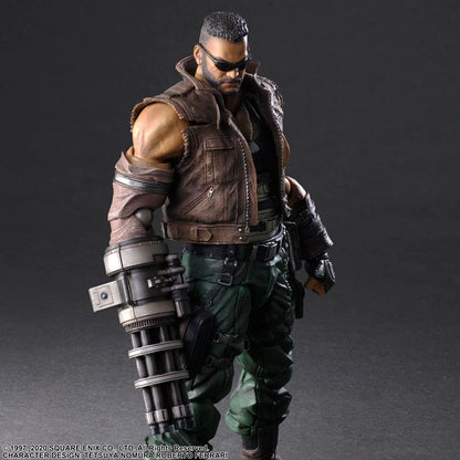 Final Fantasy VII Remake Barret Wallace Play Arts Kai Action Figure Ver. 2