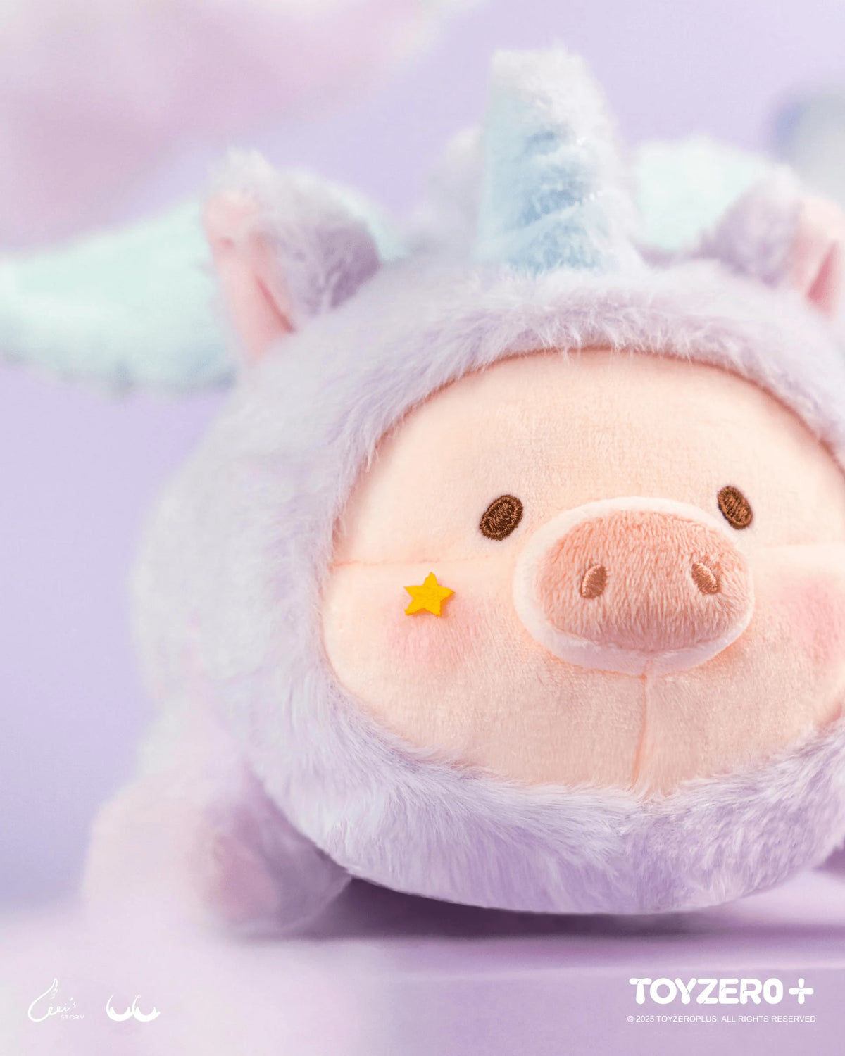 LuLu the Piggy LuLuLand - Mysterious Unicorn Lu Plush