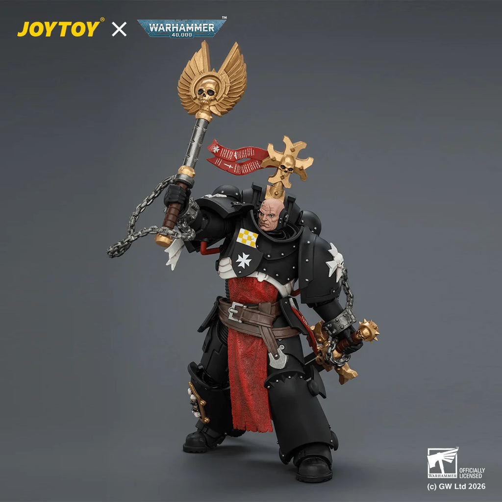 Black Templars Execrator 1 with Crozius Arcanum and Master-Crafted Power Weapon