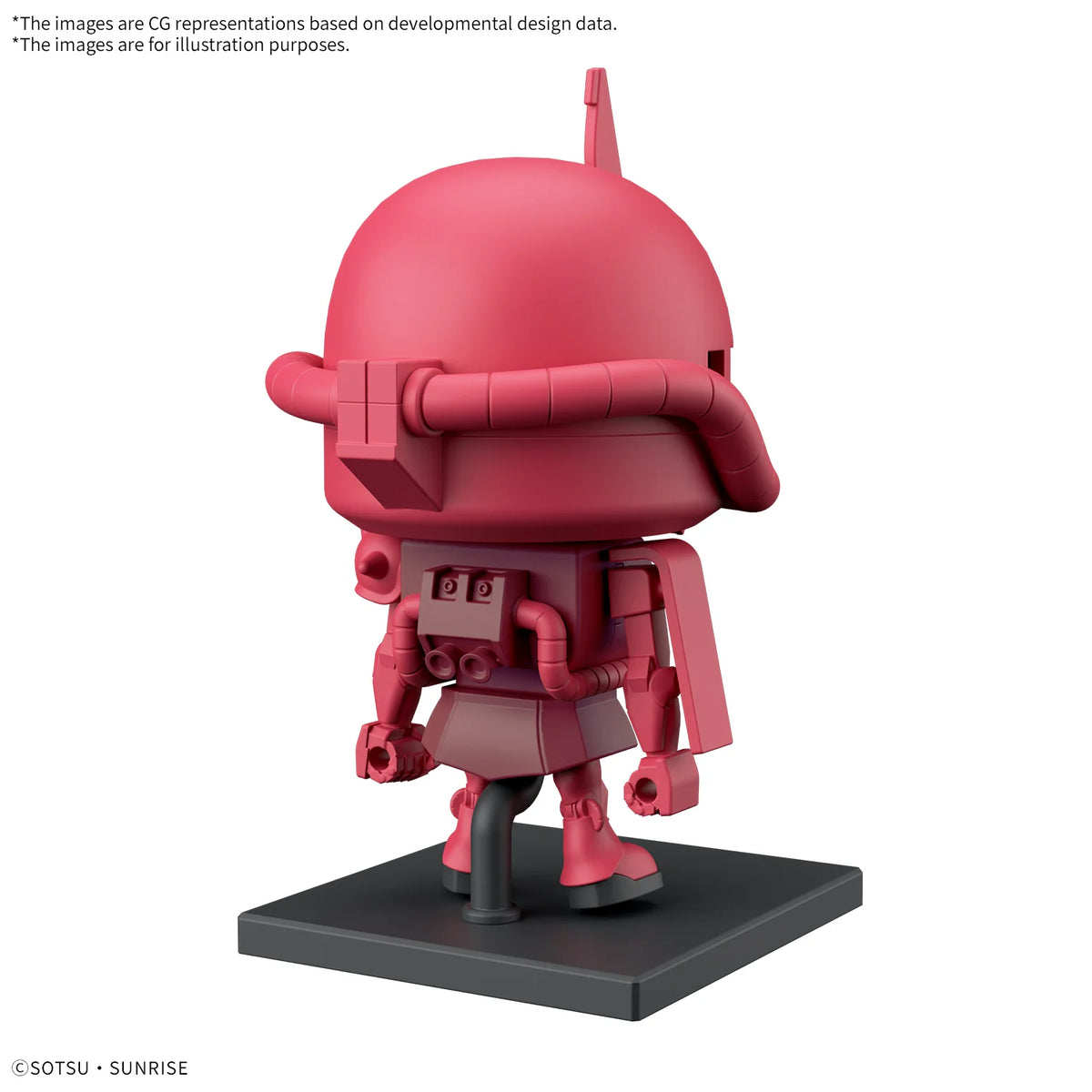 Charzaku-kun DX Set with Runner Ver. Recreation Parts Model Kit