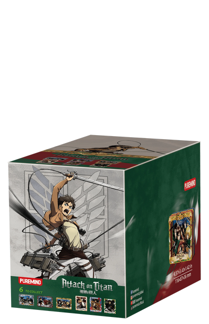 Attack on Titan Wooden Gallery - S (6 units/set) (Box of 6)