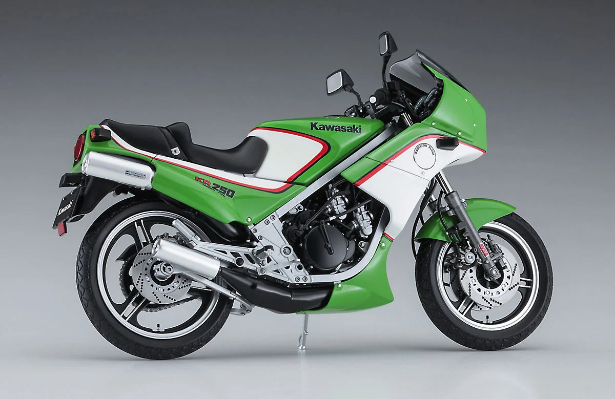 Hasegawa 1:12 Kawasaki KR250 (KR250A) Motorcycle Model Kit