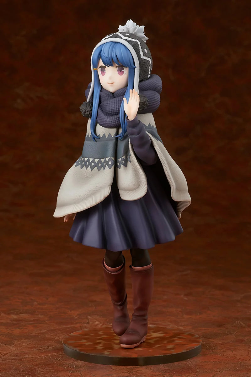 Hobby Stock Laid-Back Camp Rin Shima 1/7 Scale Figure Lake Shibire Camping Ver.