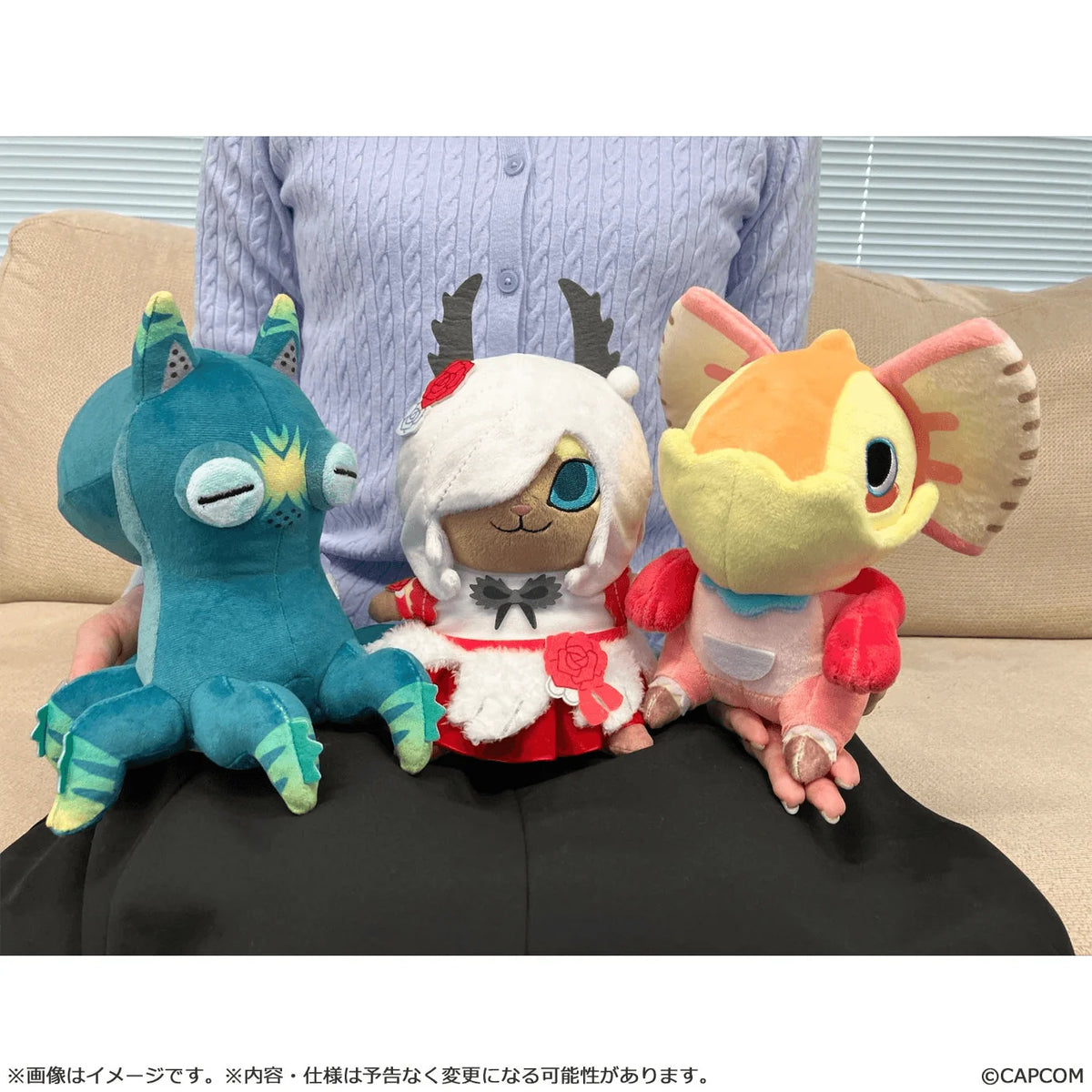 Monster Hunter Wilds Chibi-Plush Palico: Felyne Kut-Ku