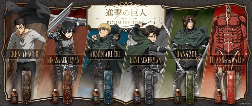 Attack on Titan The Final Season Room Diffuser Hange Zoe ~Smoky Citrus~