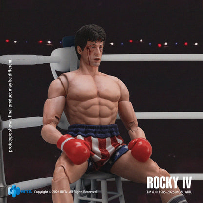 HIYA Toys Exquisite Super Series Rocky IV Rocky Boxer 1/12 Scale Action Figure