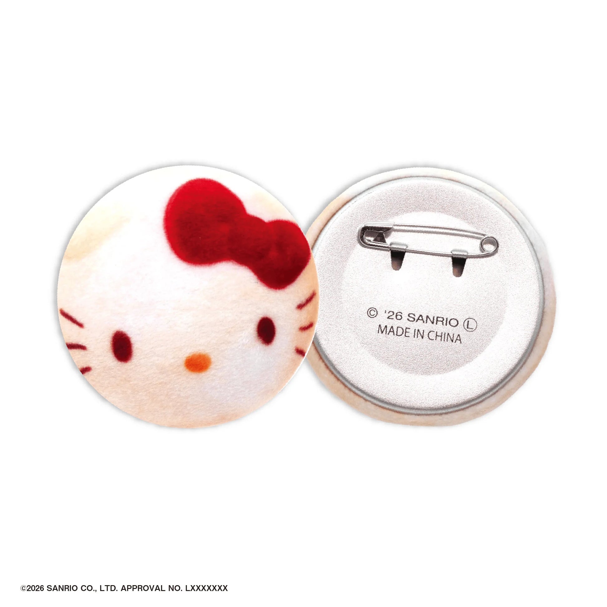 SANRIO CHARACTERS PIN-BACK BUTTON