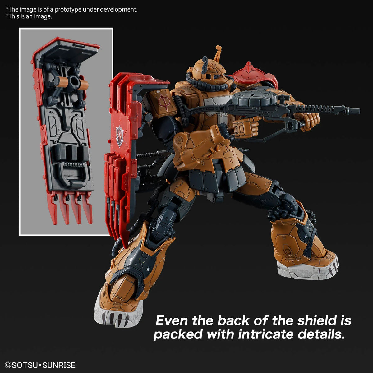 HGRFV 1/144 #255 MS-06F ZAKU Ⅱ F TYPE SOLARI