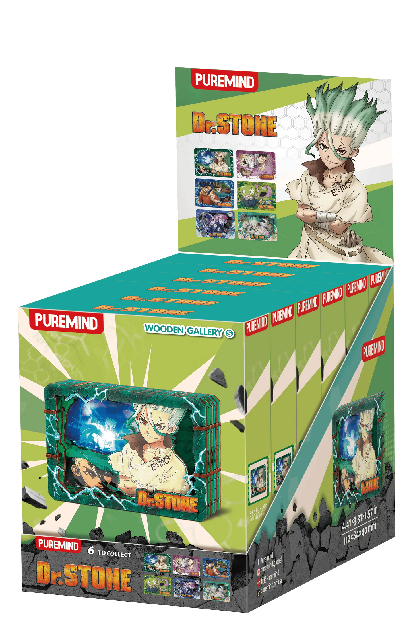 Dr.STONE - Chapters of Civilization - S (6 units/set) (Box of 6)