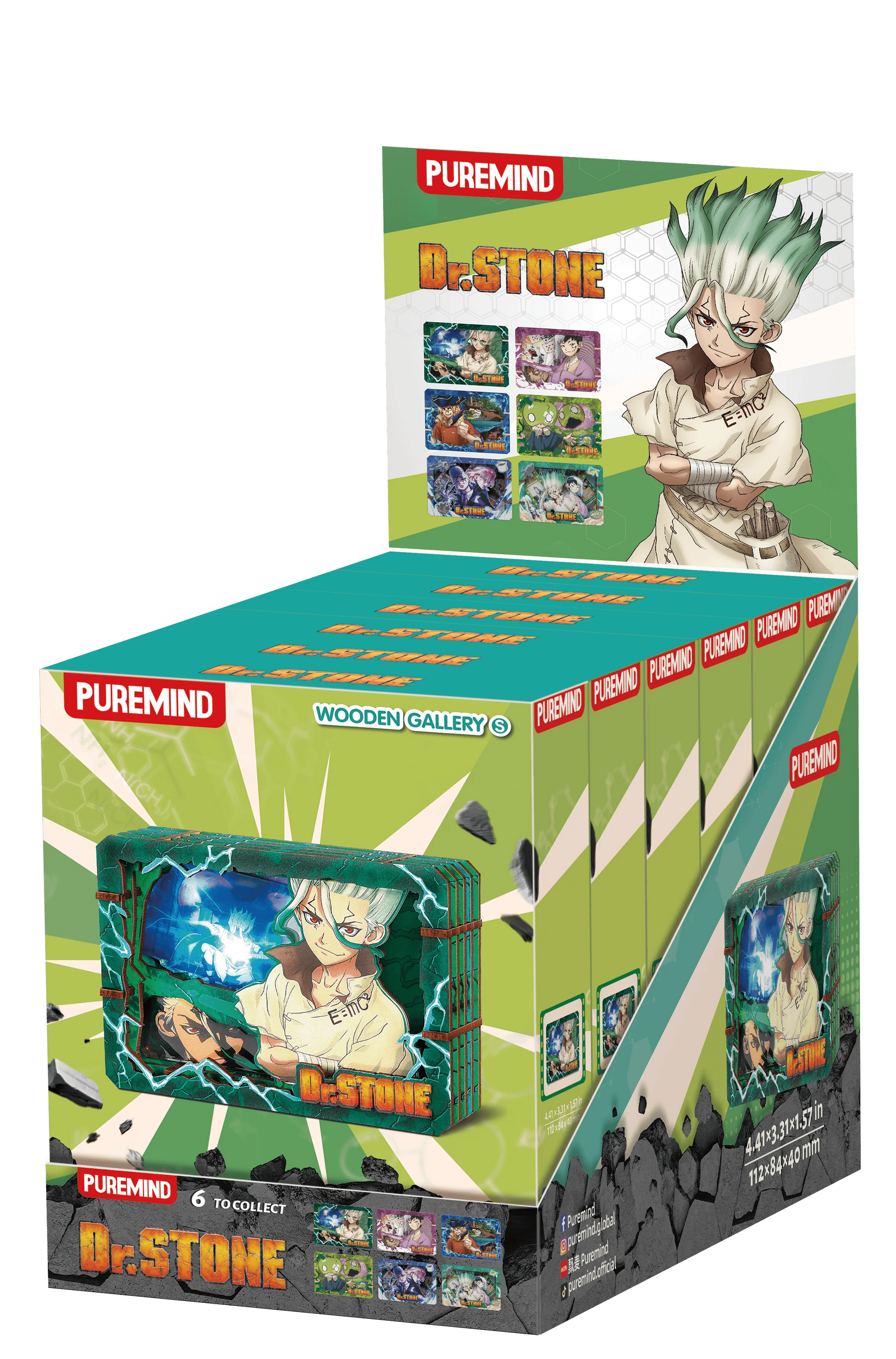 Dr.STONE - Chapters of Civilization - S (6 units/set) (Box of 6)