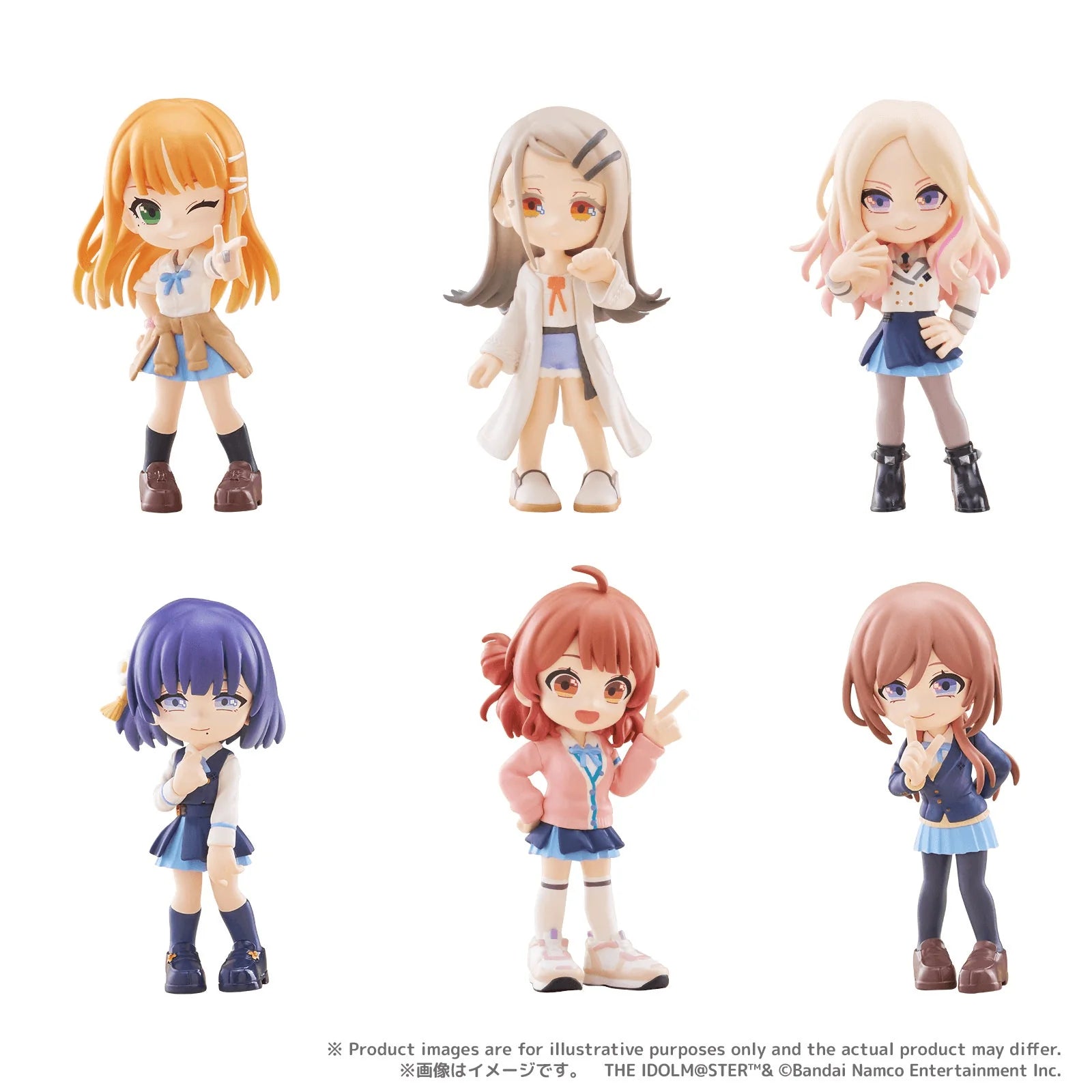 Bushiroad Creative PalVerse THE IDOLM@STER Vol.2 PVC Figures