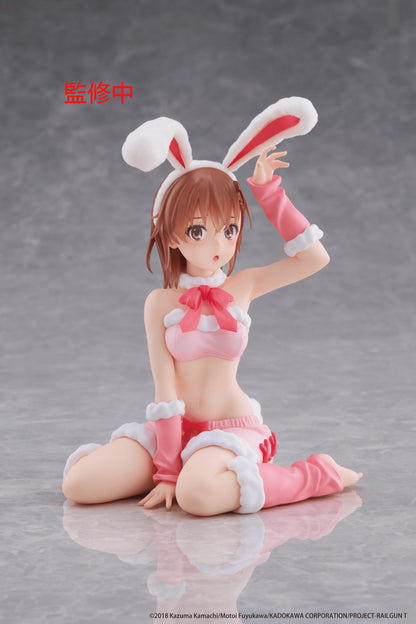 A Certain Scientific Railgun MOFLOCK Figure - Mikoto Misaka (Fluffy Bunny Ver.)