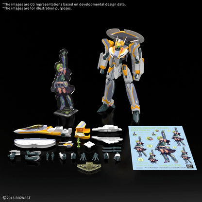 HG 1/100 VF-31E SIEGFRIED （CHUCK MUSTANG USE） Deluxe Set
