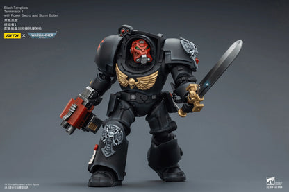 Black Templars Terminator 1 with Power Sword and Storm Bolter