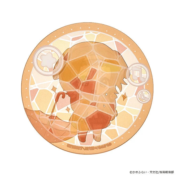 K-ON! Fluffy Rain Series Acrylic Coaster Ritsu Tainaka