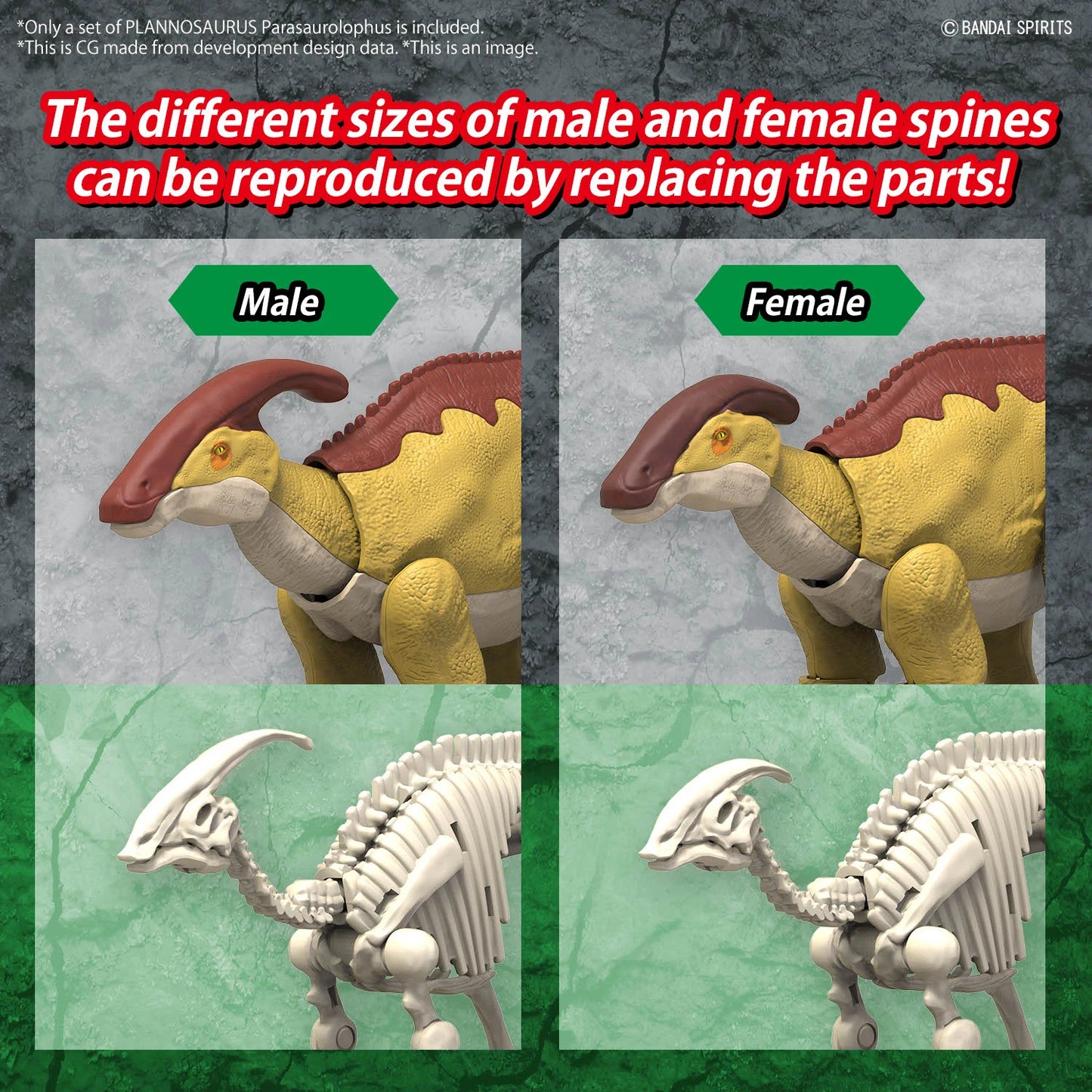PLANNOSAURUS Parasaurolophus
