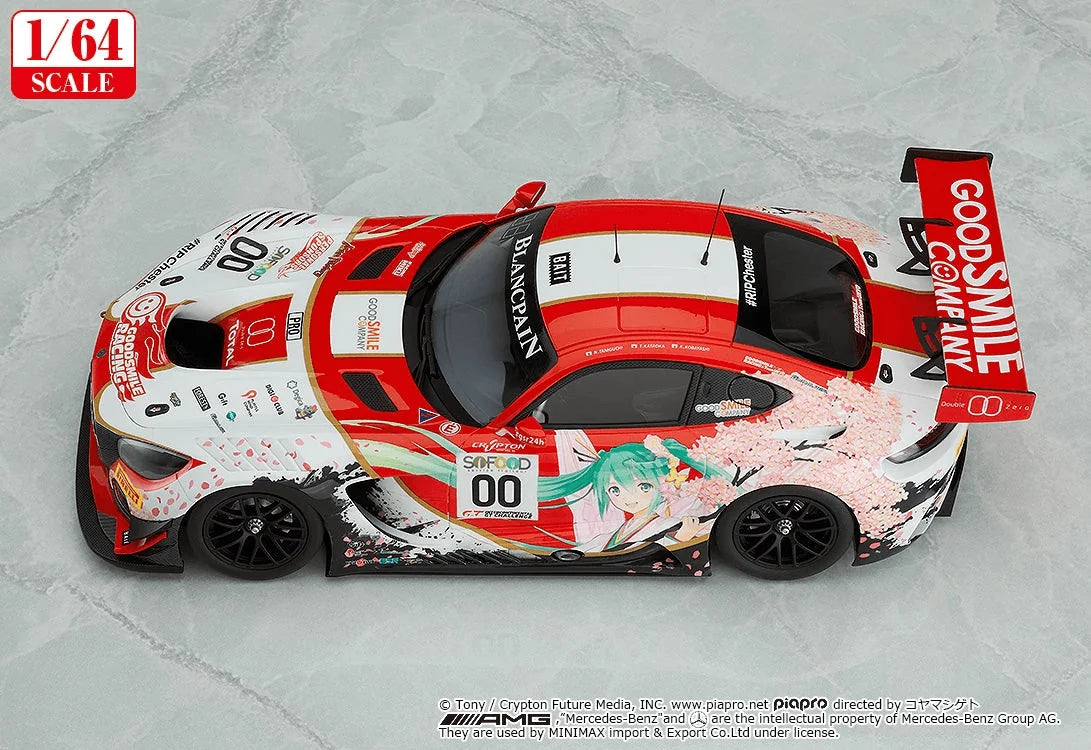 (Rerelease) 1/64 Scale Good Smile Hatsune Miku AMG 2017 SPA24H Ver. - Release Date: 06/2027