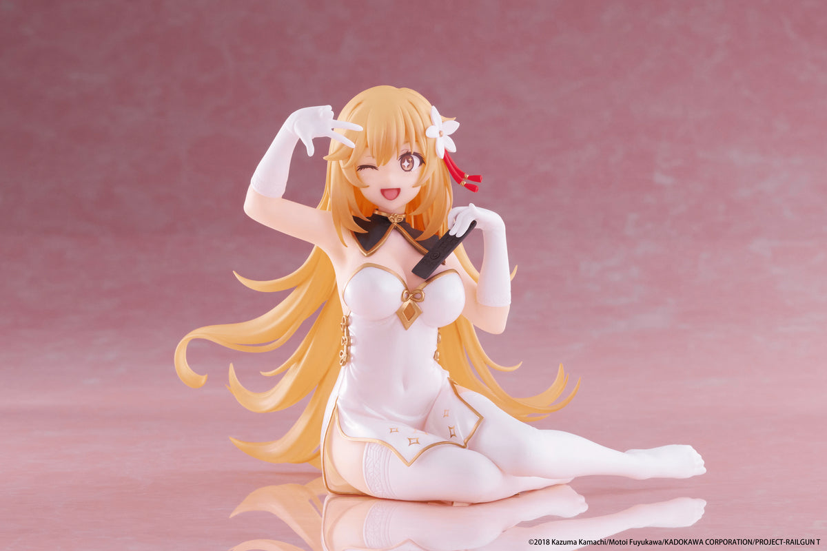 A Certain Scientific Railgun Desktop Cute Figure - Misaki Shokuho (Chinese Dress Ver.)