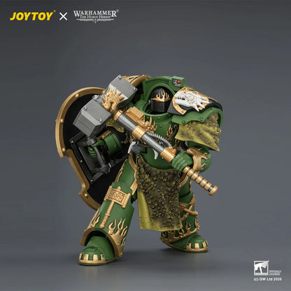 Salamanders Firedrake Terminator 1 with Thunder Hammer and Dragonscale Storm Shield