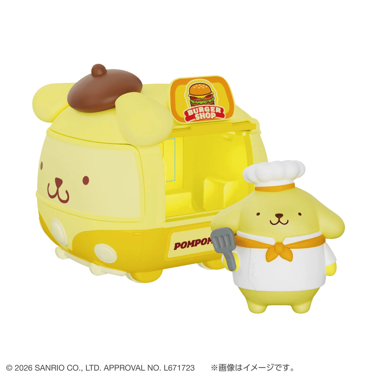 Tokimelz BOX! Sanrio Characters Food Truck (Box of 6)