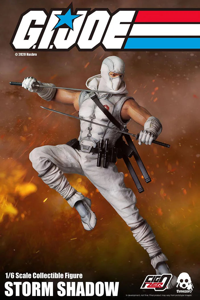 Threezero Figzero G.I. Joe Storm Shadow 1/6 Scale Collectible Figure