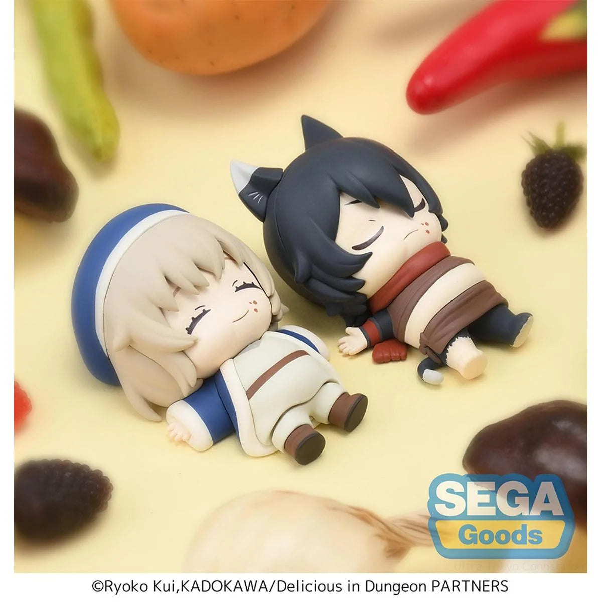 SEGA Full and Happy Mascot Delicious in Dungeon Mini Figure Vol. 3 (EX) - Falin & Izutsumi