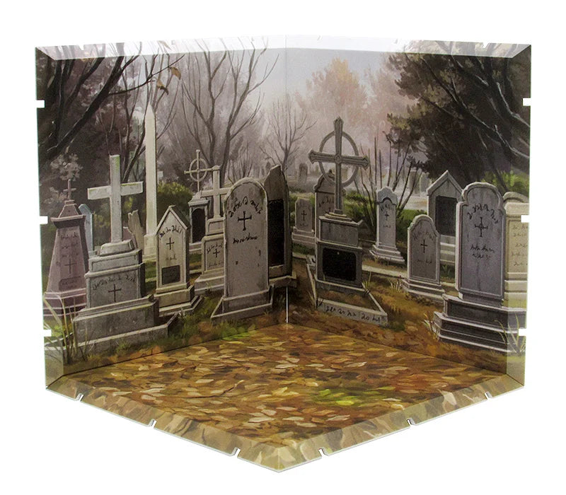 PLM Dioramansion 150 Graveyard 2 Background Display Panels