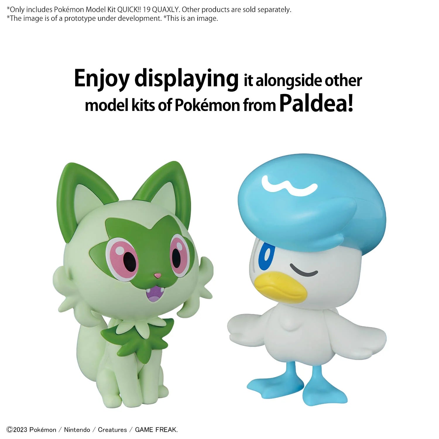 Pokémon Model Kit QUICK!! 19 QUAXLY