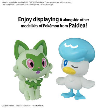 Pokémon Model Kit QUICK!! 19 QUAXLY