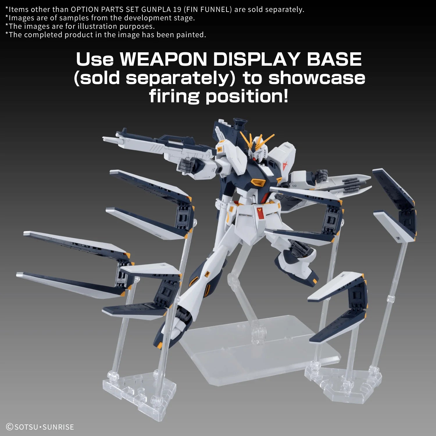 OPTION PARTS SET GUNPLA 19 (FIN FUNNEL)