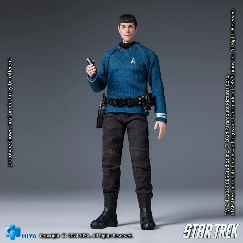 Hiya Toys Exquisite Super Series 1/12 Scale Star Trek 2009 Spock Action Figure