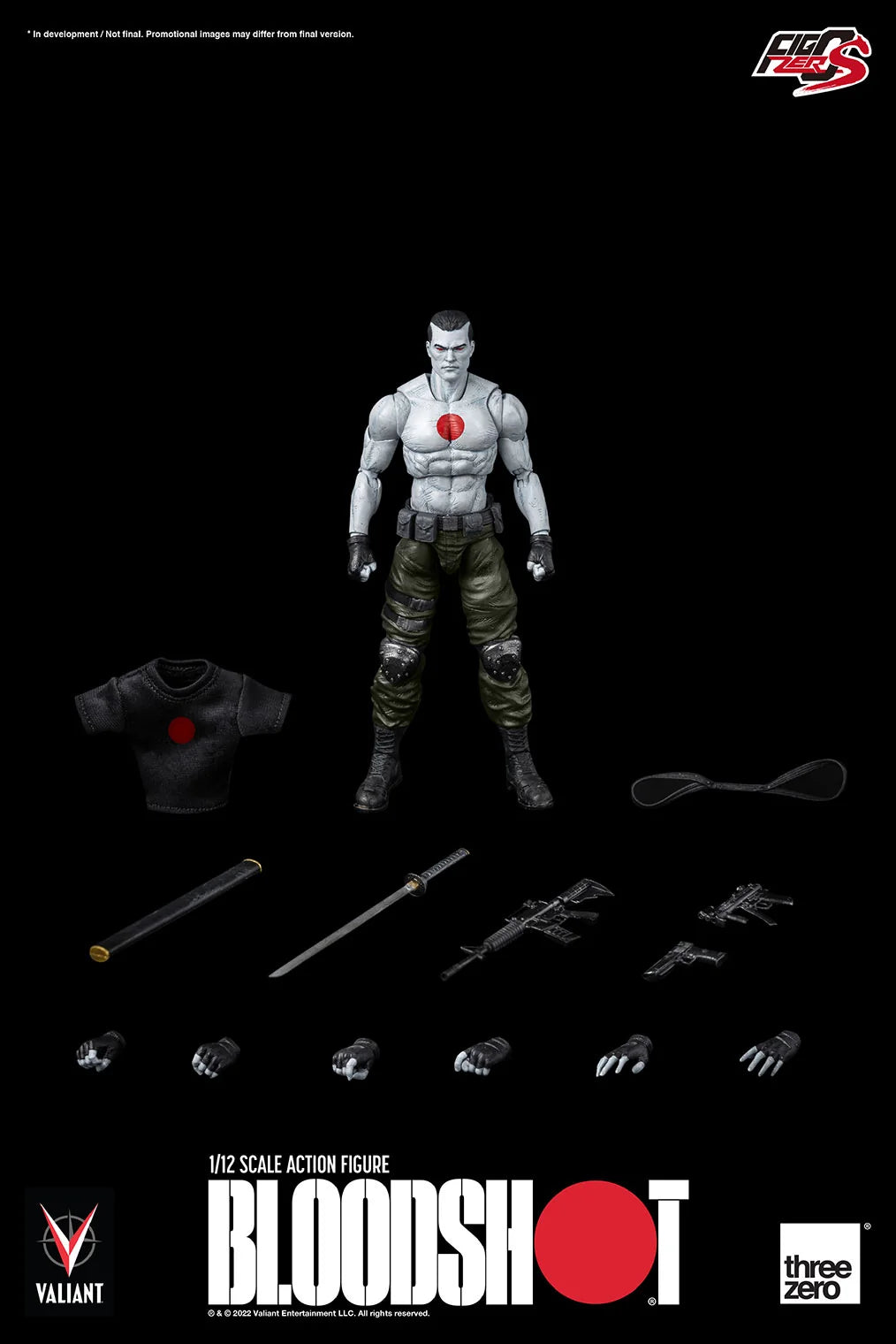 threezero FigZero S 1/12 Bloodshot Articulated Figure