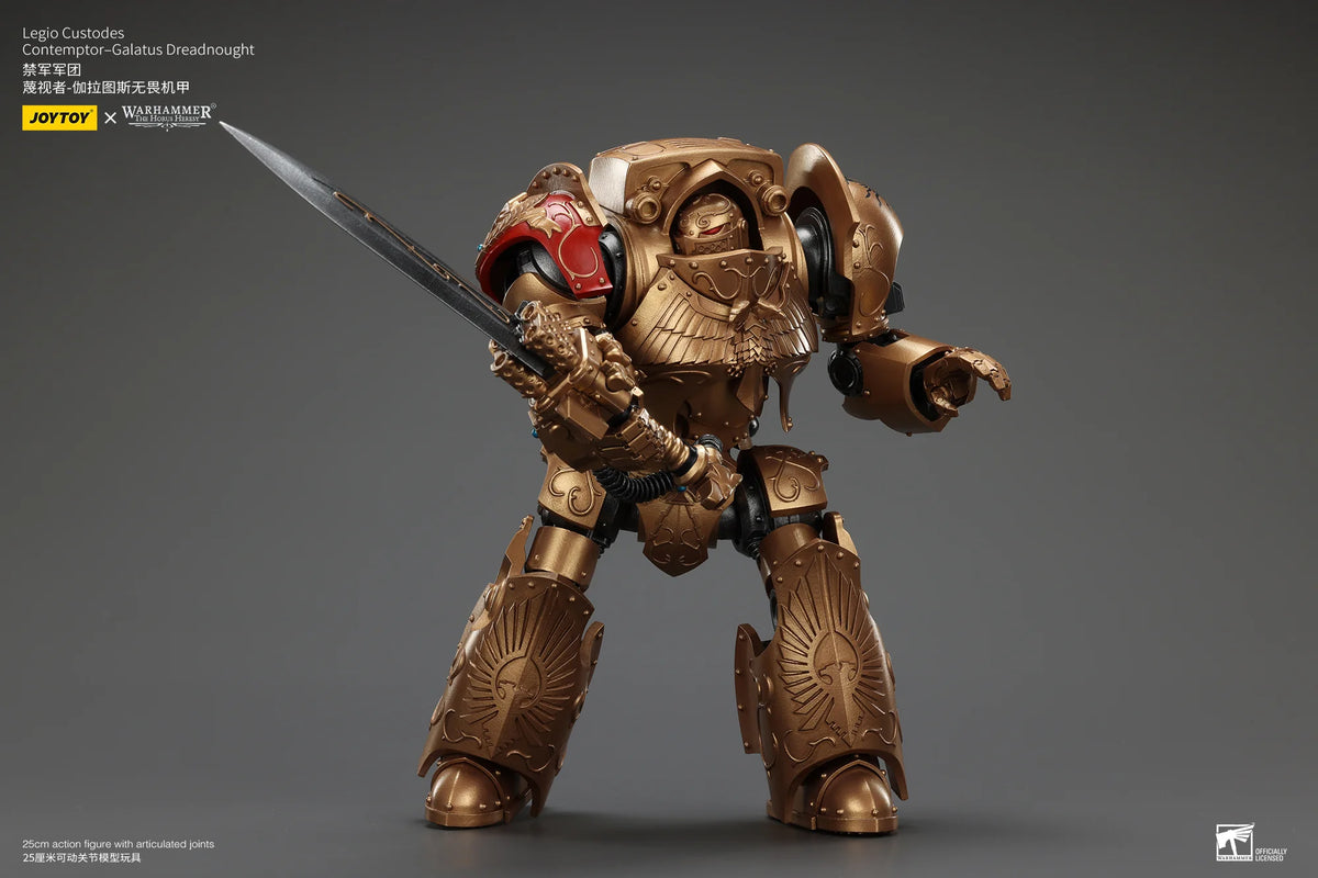 JOYTOY Warhammer 40K Legio Custodes Contemptor-Galatus Dreadnought Collectible Figure
