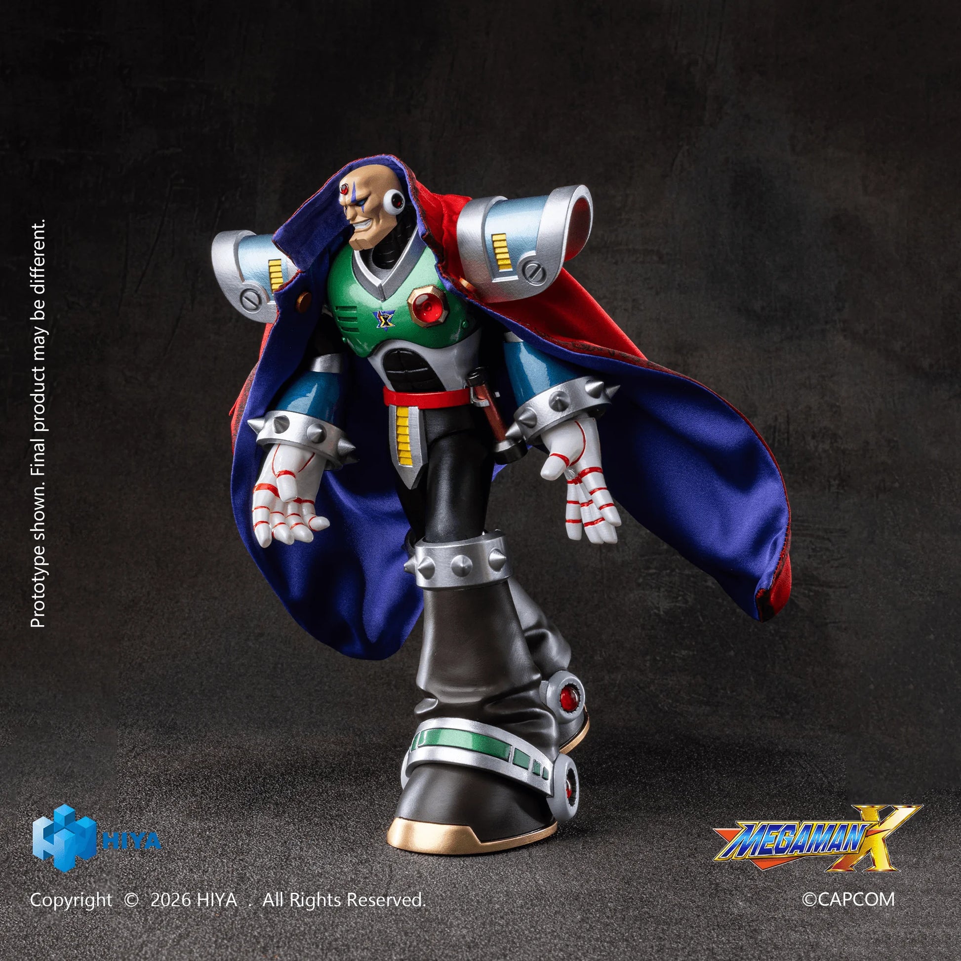 None Scale 7.1 Inch Mega Man X series Sigma Action Figure