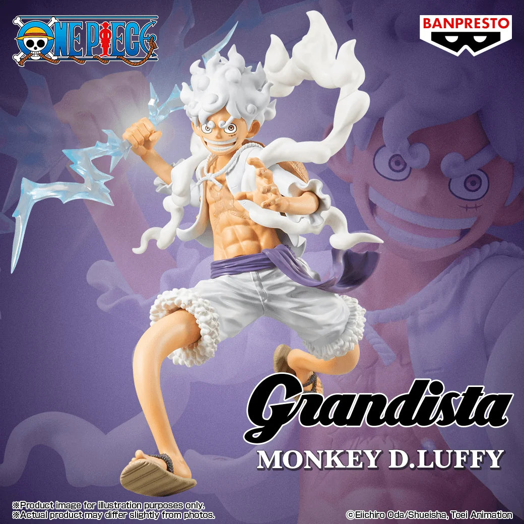 Bandai Spirits One Piece Grandista Monkey D. Luffy Gear 5 Special Edition Figure
