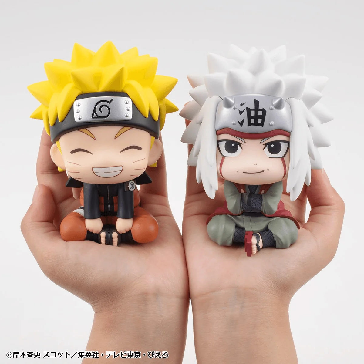 Lookup NARUTO Shippuden Naruto Uzumaki Smile ver. & Jiraiya set【with gift】