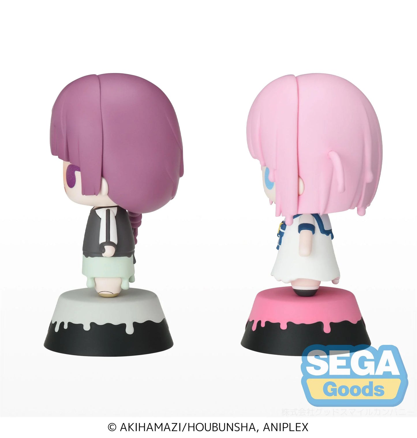 Tiny Melties Anime "BOCCHI THE ROCK!" Mini Figure Vol.4 (EX) [Pack of 2: 1 Kikuri, 1 Futari]