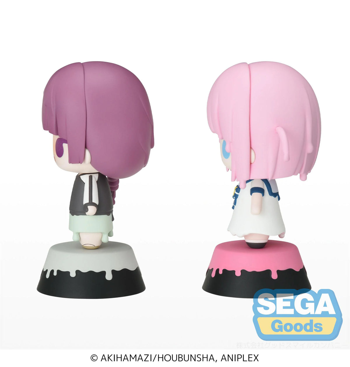 Tiny Melties Anime "BOCCHI THE ROCK!" Mini Figure Vol.4 (EX) [Pack of 2: 1 Kikuri, 1 Futari]