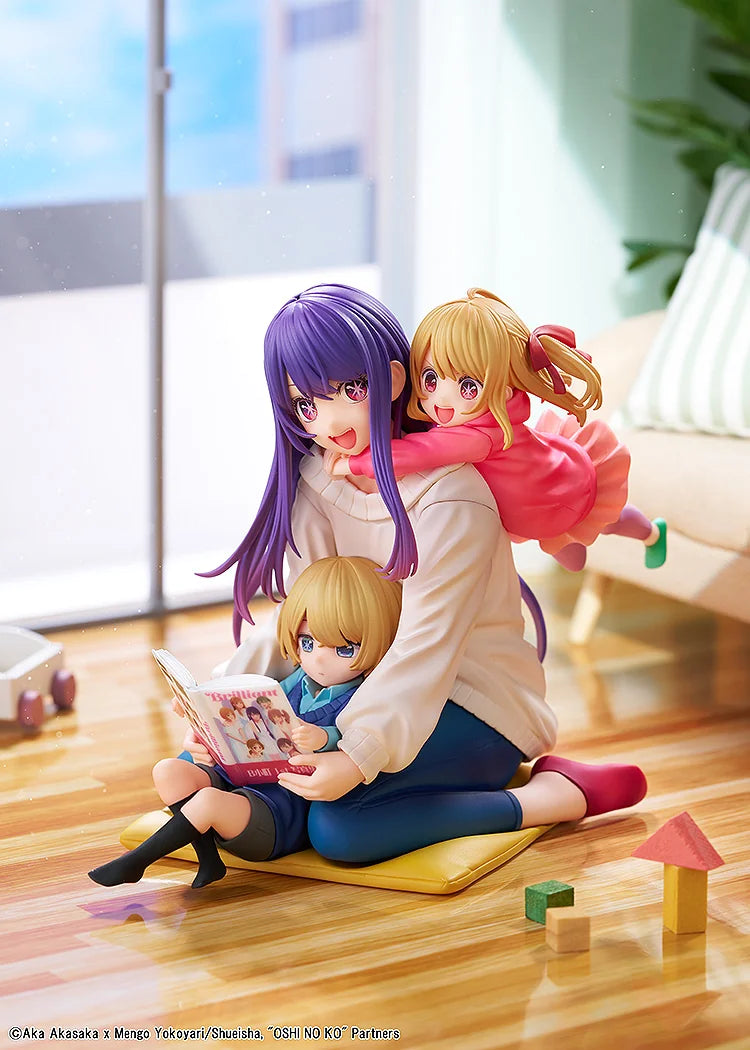 KADOKAWA Oshi no Ko Ai, Aqua & Ruby Scale Figure - Mother and Children