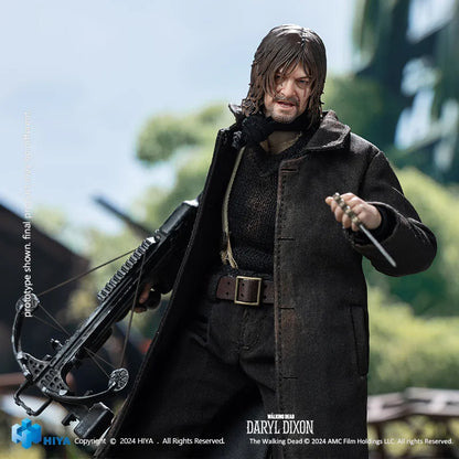 HIYA TOYS Exquisite Super Series 1/12 The Walking Dead Daryl Dixon Action Figure