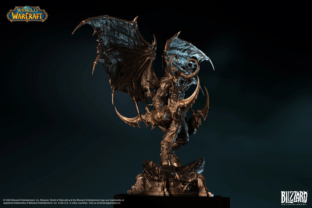 HEX Collectibles World of Warcraft Illidan Stormrage 1/10 Scale Polystone Statue