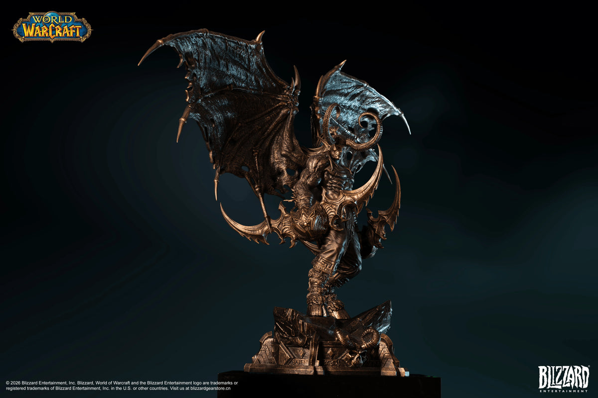 HEX Collectibles World of Warcraft Illidan Stormrage 1/10 Scale Polystone Statue