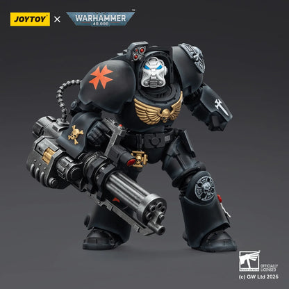 Black Templars Terminator 3 with Power Fist and Assault Cannon