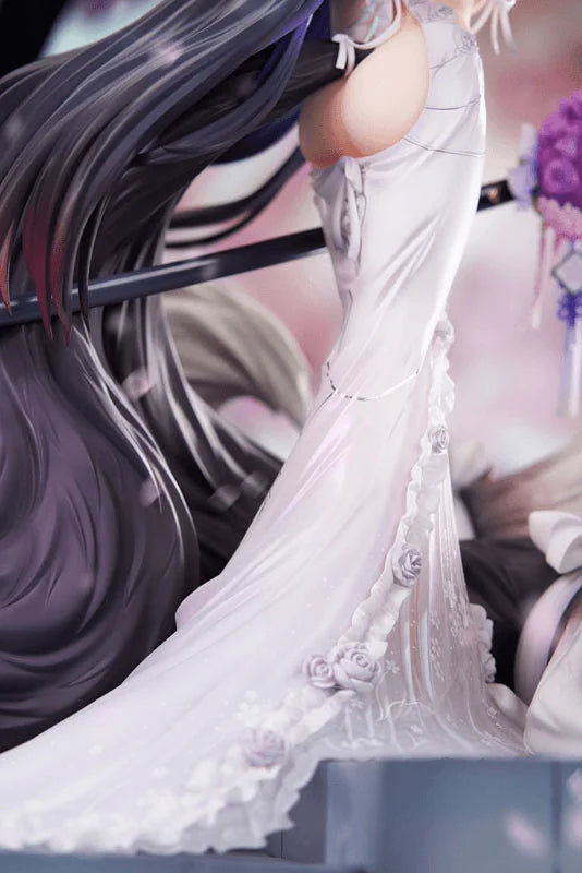1/7 Scale [Azur Lane] Musashi「Purest Wisteria」Ver. with LED Acrylic Display Box Painted Figure w BONUSes